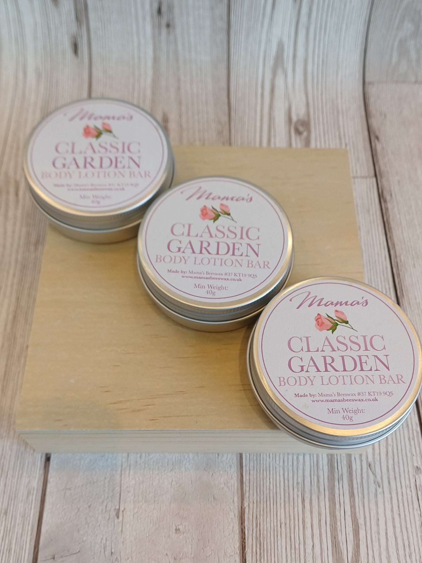 Body Lotion Bar - Classic Garden