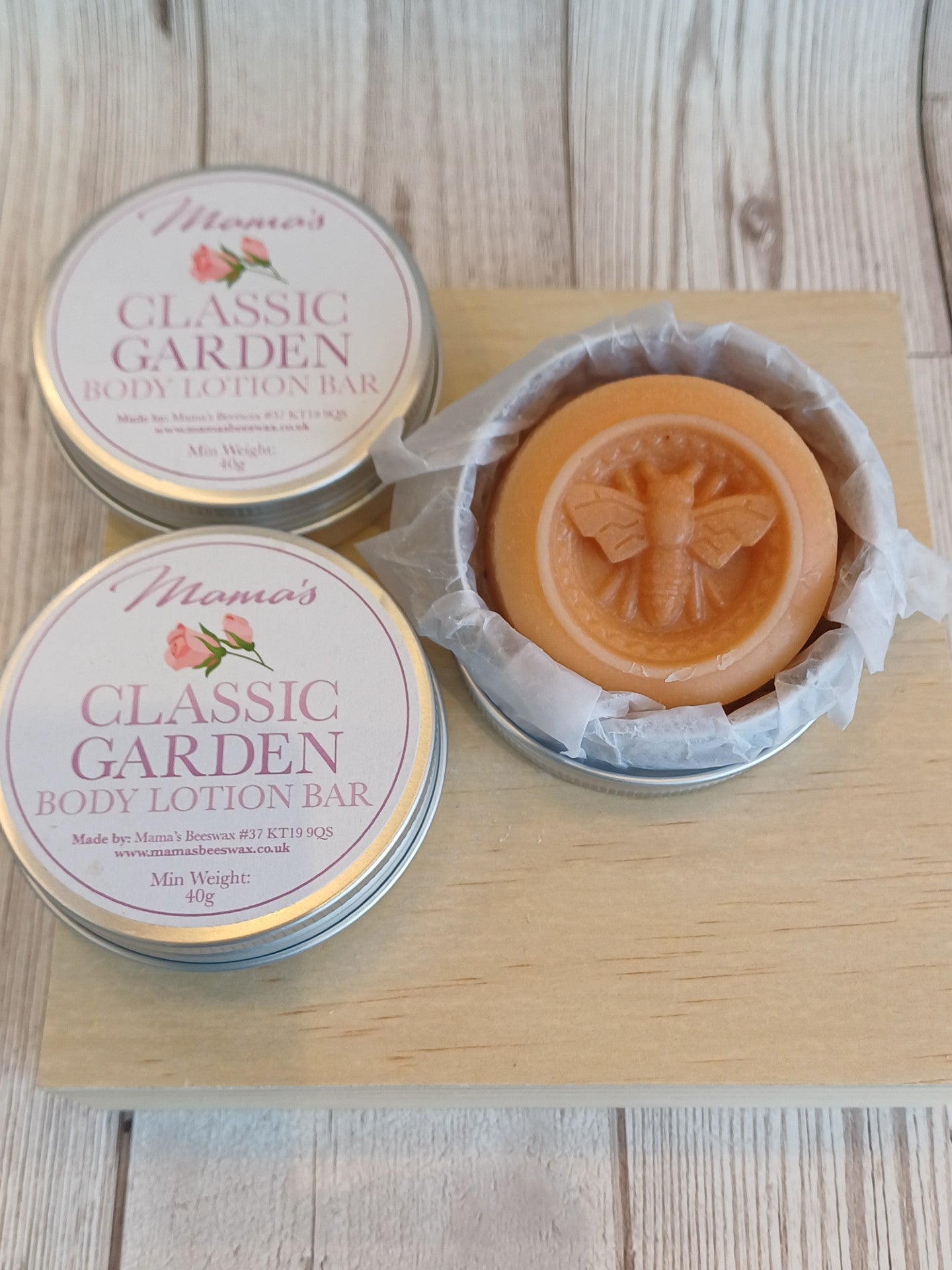 Body Lotion Bar - Classic Garden