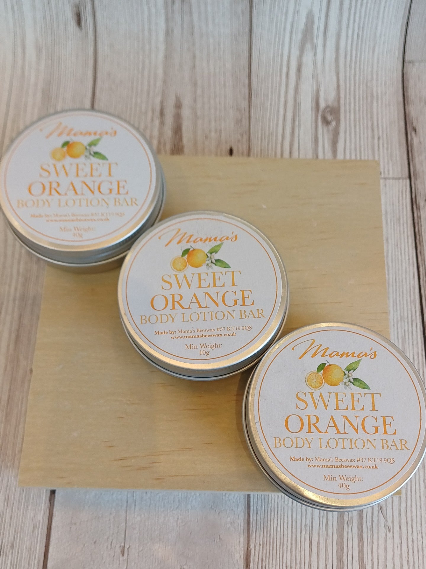 Body Lotion Bar - Sweet Orange