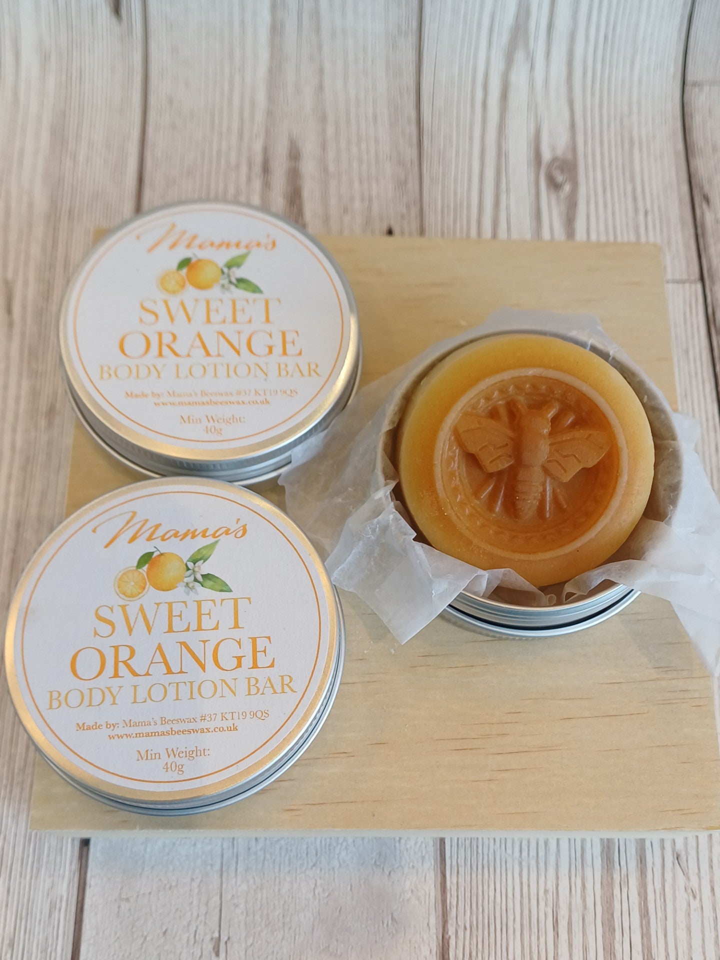 Body Lotion Bar - Sweet Orange