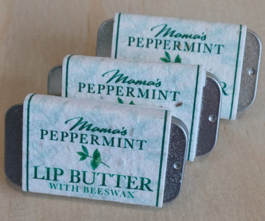 Lip Butter with Beeswax - Peppermint