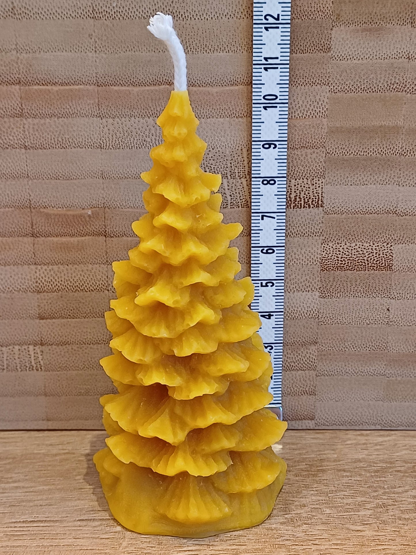 Beeswax Candle - Traditional Christmas Tree