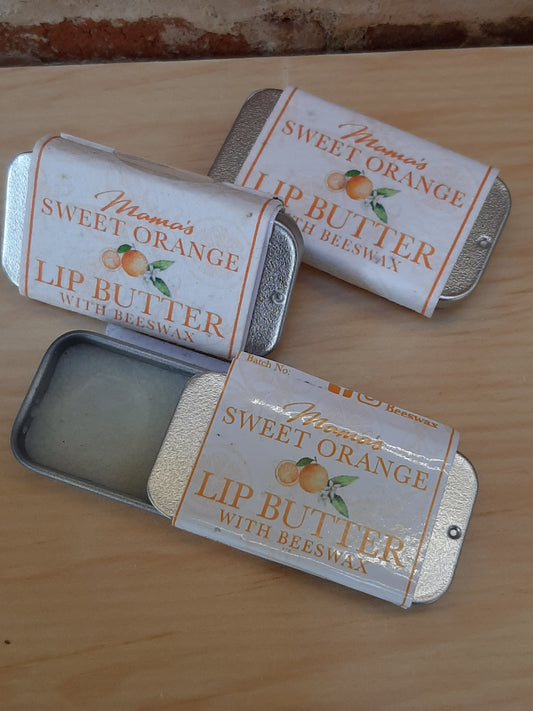 Lip Butter with Beeswax - Sweet Orange